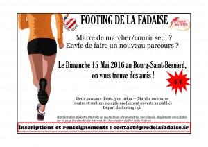 affiche 2016 footing